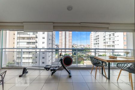 Varanda gourmet de apartamento à venda com 4 quartos, 135m² em Cerâmica, São Caetano do Sul