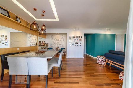 Sala de Jantar de apartamento à venda com 4 quartos, 135m² em Cerâmica, São Caetano do Sul