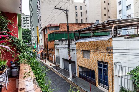 Varanda da sala de apartamento para alugar com 3 quartos, 100m² em Santa Cecília, São Paulo