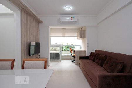 Sala de apartamento à venda com 1 quarto, 50m² em Vila Buarque, São Paulo
