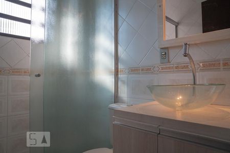 Banheiro Suite de apartamento à venda com 2 quartos, 68m² em Vila Valparaíso, Santo André