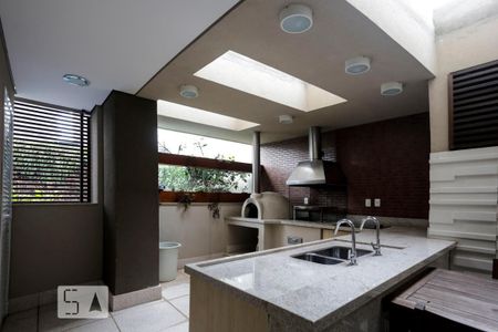 Studio para alugar com 36m², 1 quarto e 1 vagaChurrasqueira