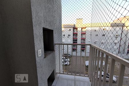Sacada com Churrasqueira de apartamento para alugar com 2 quartos, 64m² em Igara, Canoas