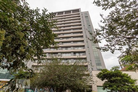 Apartamento para alugar com 38m², 1 quarto e 1 vagaFachada