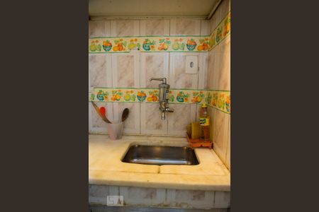 Cozinha de apartamento para alugar com 1 quarto, 30m² em Copacabana, Rio de Janeiro