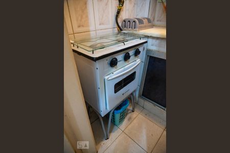 Cozinha de apartamento para alugar com 1 quarto, 30m² em Copacabana, Rio de Janeiro