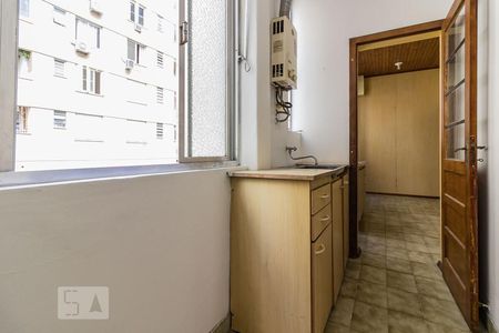 Apartamento à venda com 101m², 3 quartos e sem vagaDetalhe da area de serviço