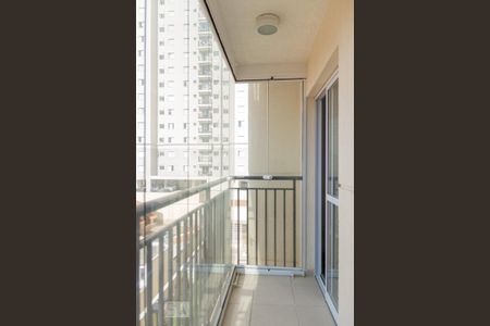Varanda da Sala de apartamento à venda com 2 quartos, 45m² em Campestre, Santo André