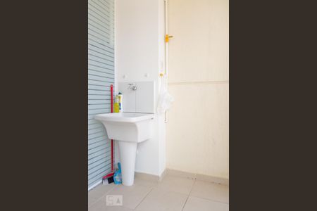 Área de Serviço de apartamento à venda com 2 quartos, 45m² em Campestre, Santo André