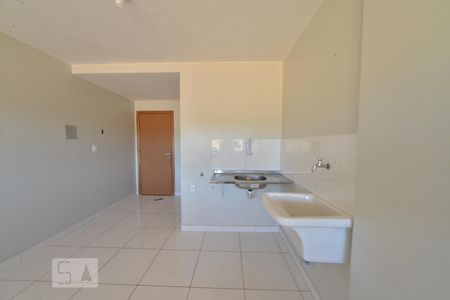 Cozinha de apartamento para alugar com 1 quarto, 22m² em Asa Norte, Brasília