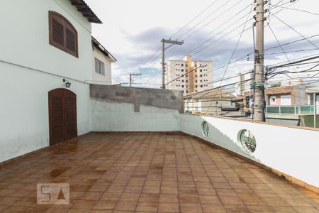 Sacada Salão  de casa à venda com 3 quartos, 236m² em Chácara Seis de Outubro, São Paulo