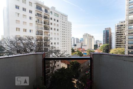 Apartamento à venda com 140m², 2 quartos e 2 vagasVaranda da Sala de TV