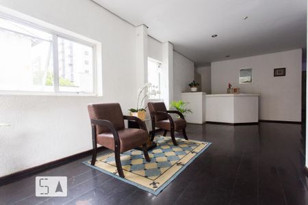 Studio para alugar com 50m², 1 quarto e 1 vaga Studio para alugar com 50m², 1 quarto e 1 vagaHall de entrada