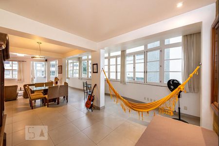 Sala de apartamento à venda com 3 quartos, 140m² em Lagoa, Rio de Janeiro