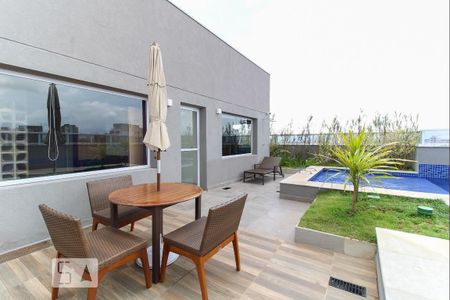 Studio para alugar com 30m², 1 quarto e 1 vagaTerraço - Churrasqueira