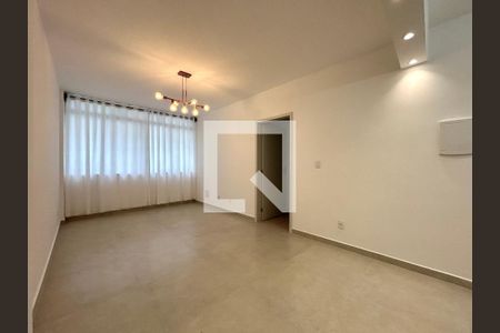 Sala de apartamento para alugar com 3 quartos, 75m² em Carvoeira, Florianópolis