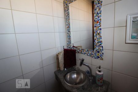 Banheiro 3 lavabo de apartamento à venda com 3 quartos, 182m² em Santa Paula, São Caetano do Sul