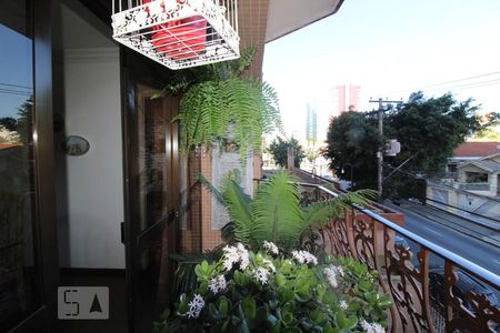 Varanda sala de apartamento à venda com 3 quartos, 182m² em Santa Paula, São Caetano do Sul