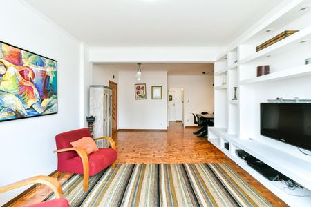 Sala de apartamento para alugar com 4 quartos, 135m² em Higienópolis, São Paulo