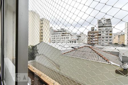 Sala - Vista de apartamento para alugar com 4 quartos, 135m² em Higienópolis, São Paulo