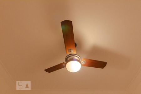 Detalhe da Sala - Ventilador de Teto de apartamento para alugar com 1 quarto, 46m² em Copacabana, Rio de Janeiro