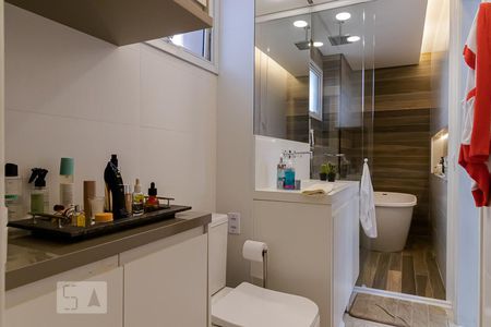 Apartamento à venda com 141m², 3 quartos e 2 vagasBanheiro da Suíte 1