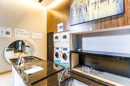 Studio para alugar com 26m², 1 quarto e 1 vaga Studio para alugar com 26m², 1 quarto e 1 vagaLavanderia