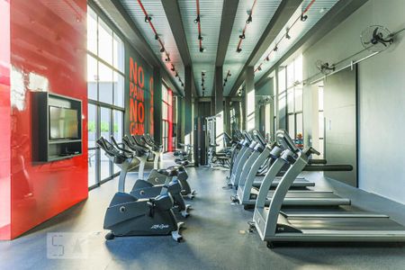 Studio para alugar com 26m², 1 quarto e 1 vaga Studio para alugar com 26m², 1 quarto e 1 vagaAcademia