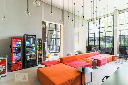 Studio para alugar com 26m², 1 quarto e 1 vaga Studio para alugar com 26m², 1 quarto e 1 vagaHall