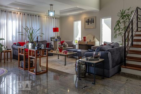Sala de casa de condomínio à venda com 4 quartos, 370m² em Alphaville Conde Ii, Barueri