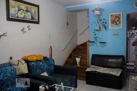 Sala de casa à venda com 2 quartos, 153m² em Campestre, Santo André
