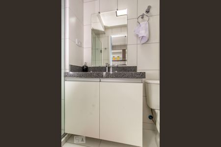 Studio para alugar com 27m², 1 quarto e sem vaga Studio para alugar com 27m², 1 quarto e sem vagaBanheiro