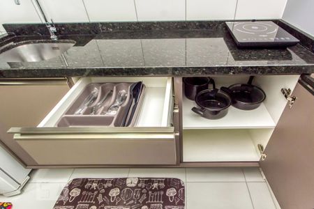 Studio para alugar com 27m², 1 quarto e sem vaga Studio para alugar com 27m², 1 quarto e sem vagaCozinha - Detalhe
