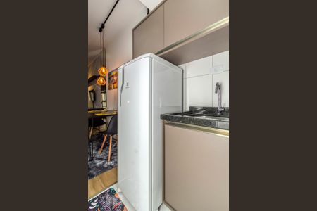 Studio para alugar com 27m², 1 quarto e sem vaga Studio para alugar com 27m², 1 quarto e sem vagaCozinha