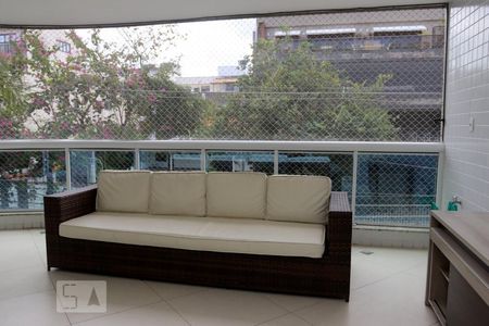 Varanda da Sala de apartamento para alugar com 2 quartos, 98m² em Recreio dos Bandeirantes, Rio de Janeiro