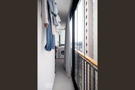 Varanda / Área de Serviço de apartamento à venda com 1 quarto, 60m² em Jardim Novo Santo Amaro, São Paulo