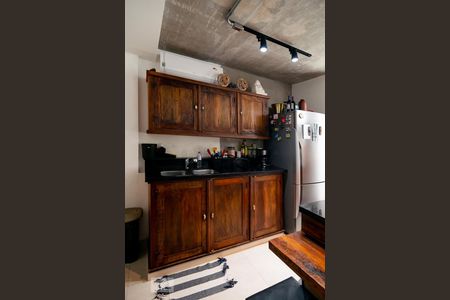 Sala / Cozinha de apartamento à venda com 1 quarto, 60m² em Jardim Novo Santo Amaro, São Paulo