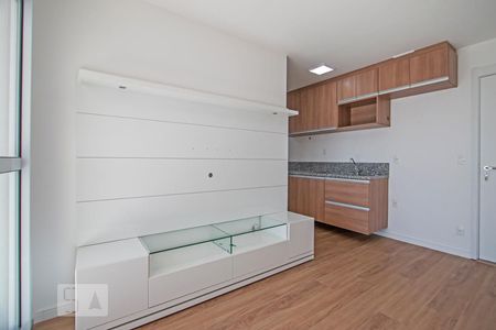 Sala e Cozinha de apartamento para alugar com 2 quartos, 53m² em Santo Amaro, São Paulo