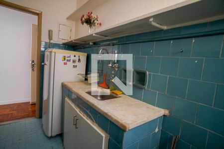 Cozinha de apartamento à venda com 1 quarto, 40m² em Icaraí, Niterói