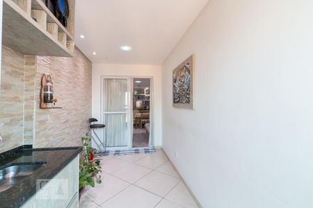 Varanda gourmet de apartamento à venda com 3 quartos, 78m² em Vila Galvão, Guarulhos