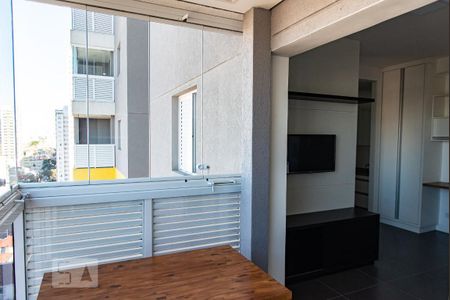Studio para alugar com 35m², 1 quarto e 1 vagaVaranda