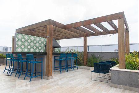 Studio para alugar com 35m², 1 quarto e 1 vagaChurrasqueira