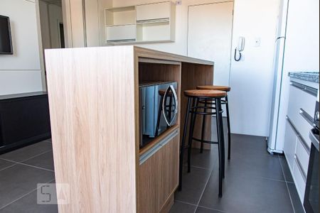 Studio para alugar com 35m², 1 quarto e 1 vagaBalcão