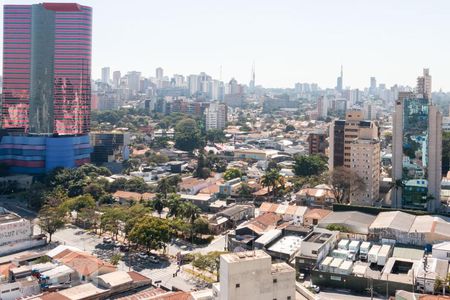 Vista da varanda de apartamento à venda com 1 quarto, 57m² em Pinheiros, São Paulo