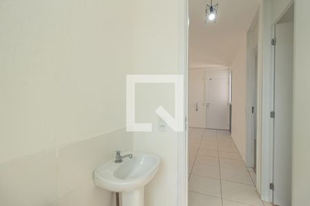 Apartamento para alugar com 41m², 2 quartos e sem vaga Apartamento para alugar com 41m², 2 quartos e sem vagaDetalhe do Banheiro