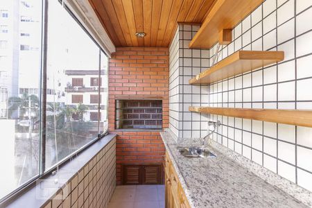 varanda de apartamento à venda com 2 quartos, 126m² em Petrópolis, Porto Alegre