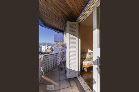 Apartamento à venda com 126m², 2 quartos e 1 vagaVaranda quarto 2 