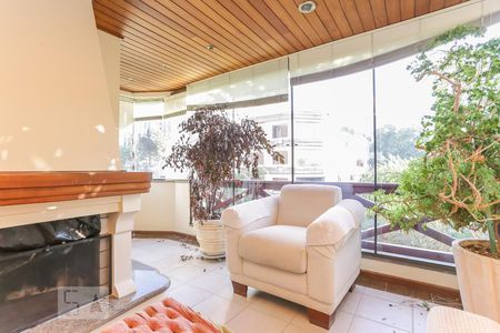 Sala de apartamento à venda com 2 quartos, 126m² em Petrópolis, Porto Alegre