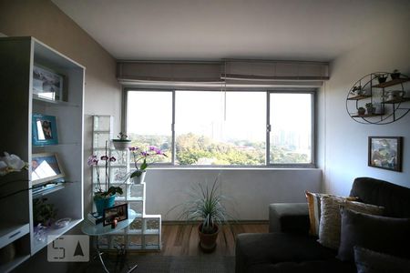 Sala  de apartamento à venda com 2 quartos, 85m² em Santo Amaro, São Paulo