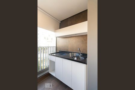 Varanda de kitnet/studio para alugar com 1 quarto, 35m² em Jardim Paulista, São Paulo